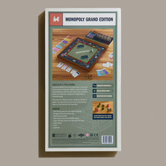WS Game Company Monopoly Grand portable storage tray enables neat packing after game night.