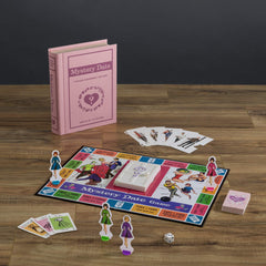 WS Game Company Mystery Date board showcases classic setup for cozy family game nights.