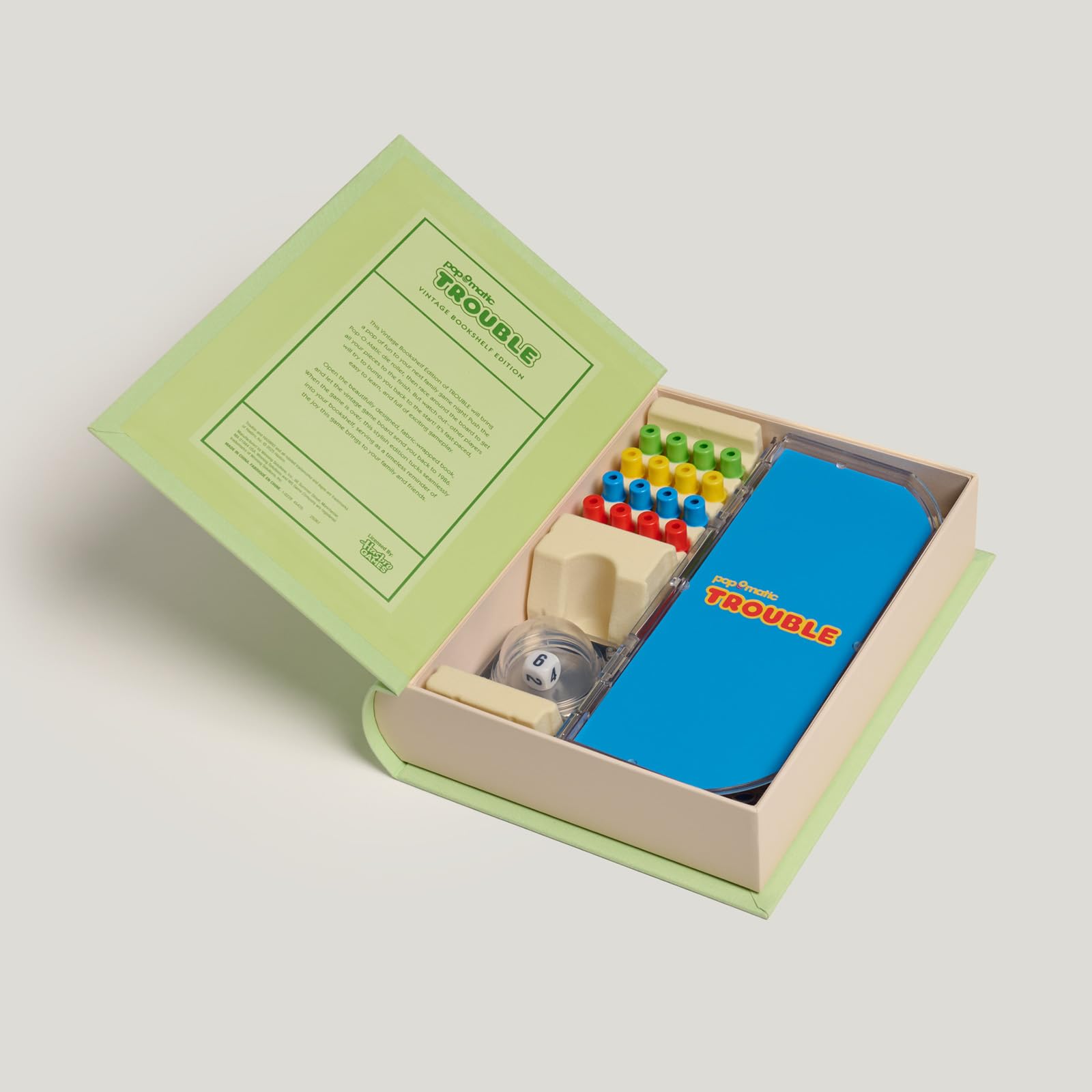 Pop-O-Matic die roller delivers quick, tactile gameplay for family nights.