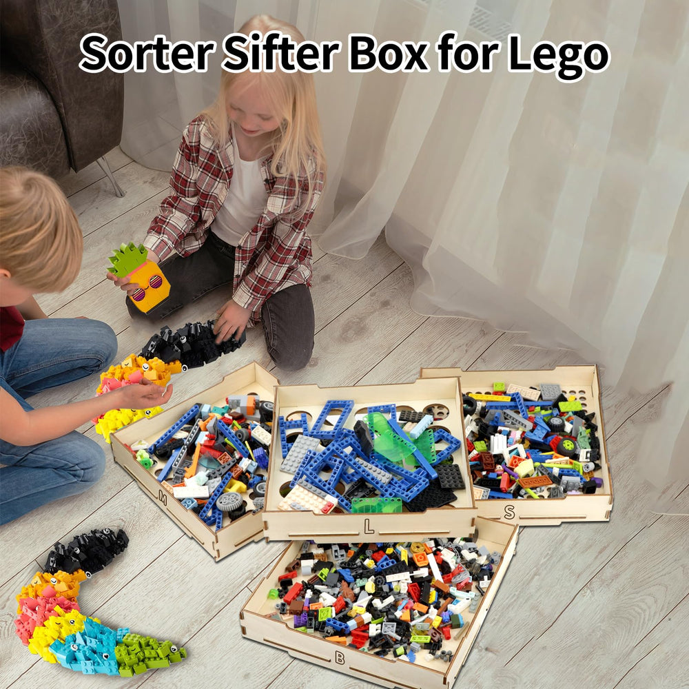 WSBXBB gift-ready Lego storage sorter for teens and adults.