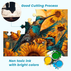 WSCXSC 6-pack puzzle flower image provides relaxing visual appeal and steady hand-eye coordination.