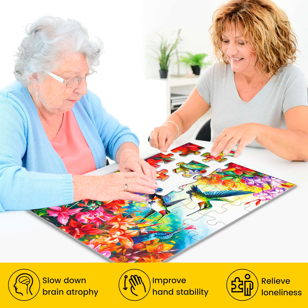 WSCXSC eco-friendly paper ensures durable, easy-to-clean puzzles suitable for repeated use.
