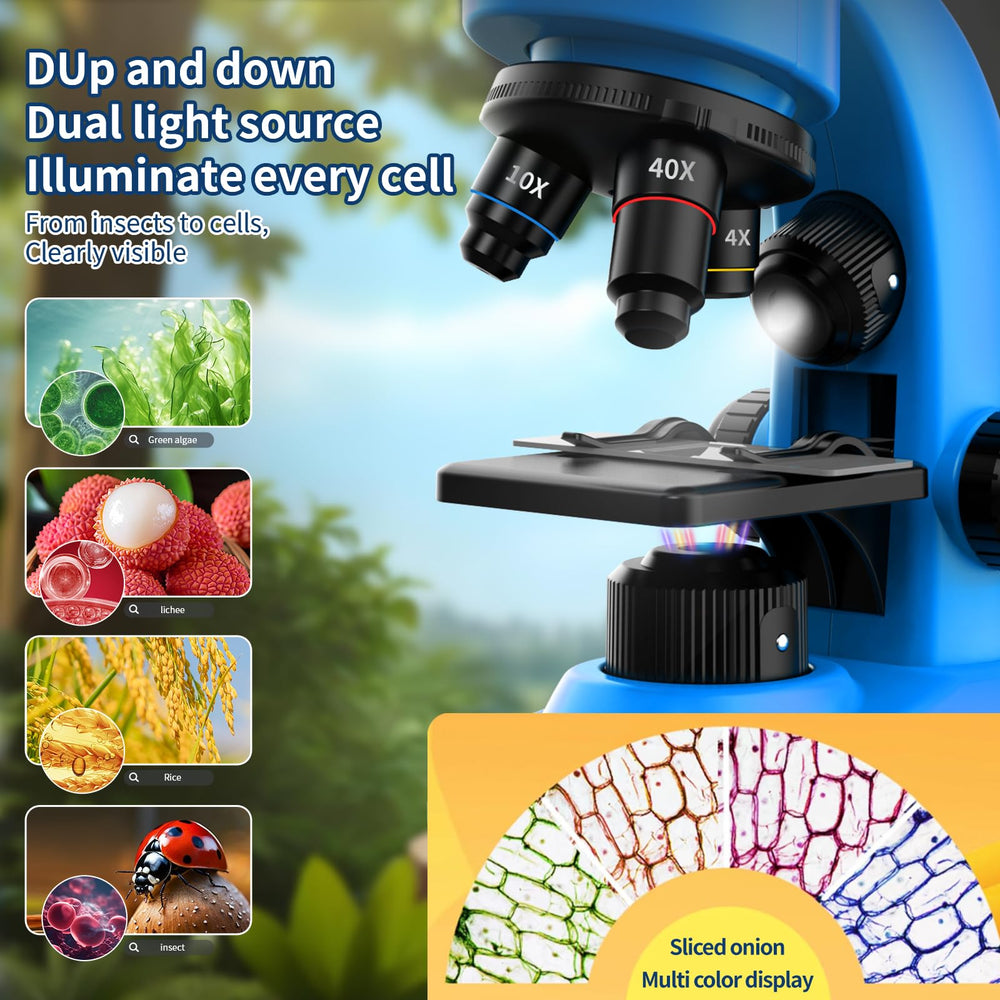 WSDMIC kit contents include slides and tools for hands-on science at home.