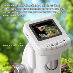WSDMIC LCD viewing lets kids capture moments without extra devices.