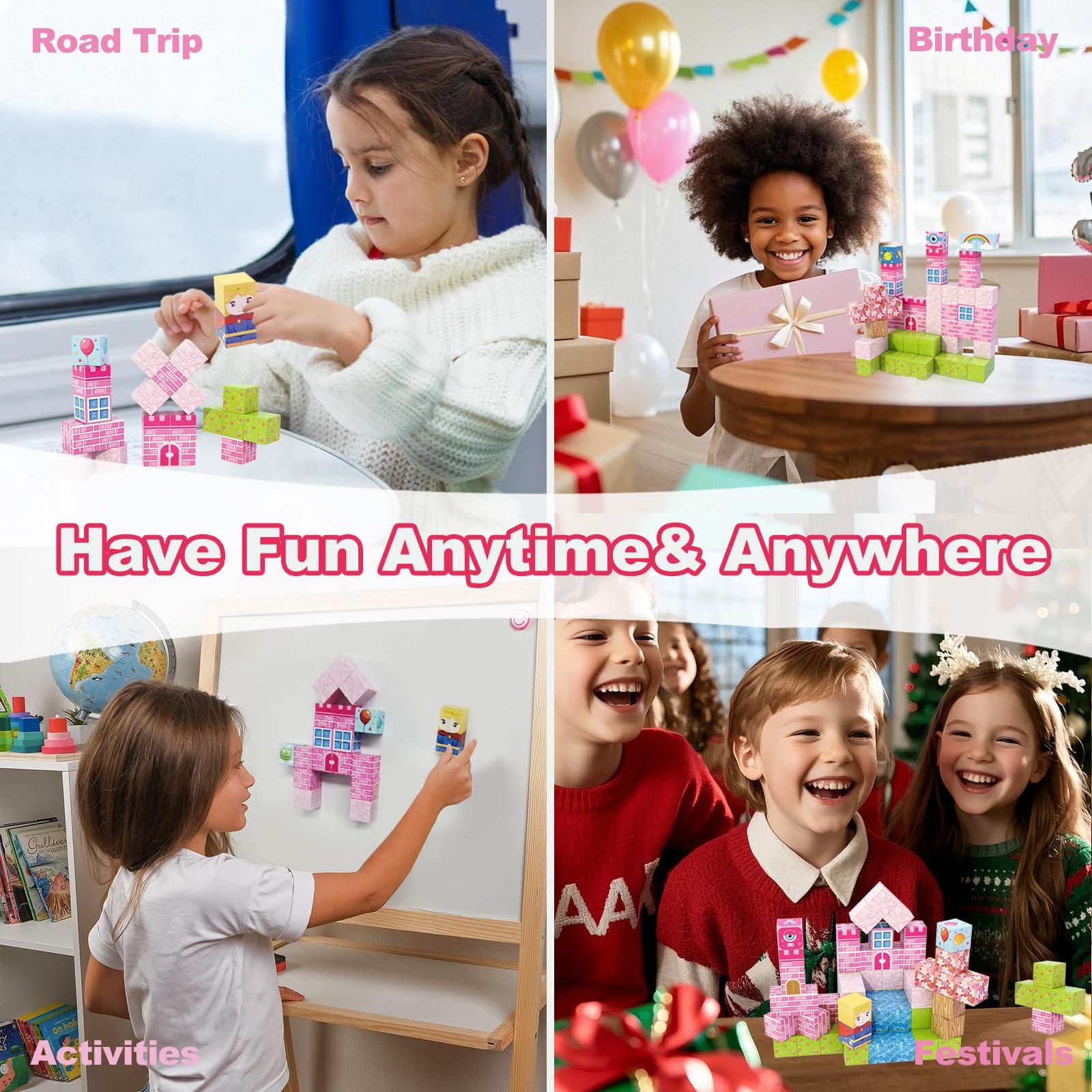 WSHIMIN 32-piece set is portable for learning on the go.