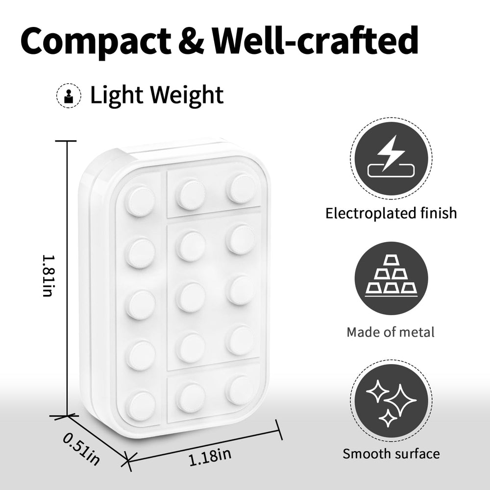 WSHWXY fidget clicker design with rattle-like magnets for solo use.