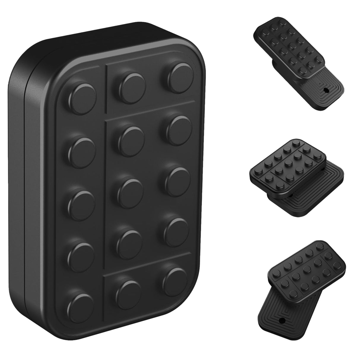 WSHWXY metal fidget slider front view shows compact size for on-the-go focus