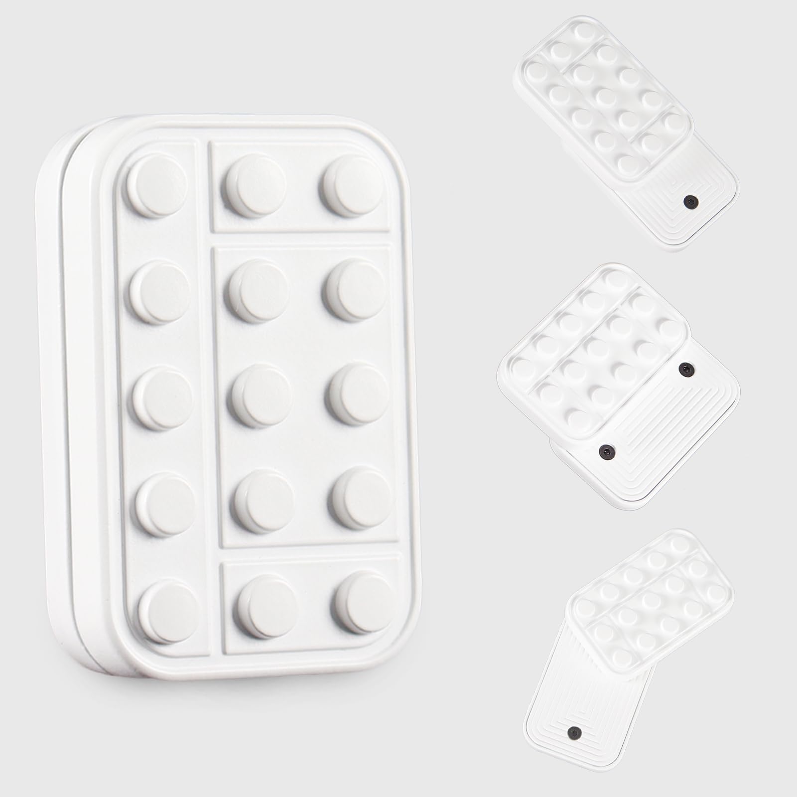 WSHWXY metal fidget slider magnets in action for focused work and stress relief.