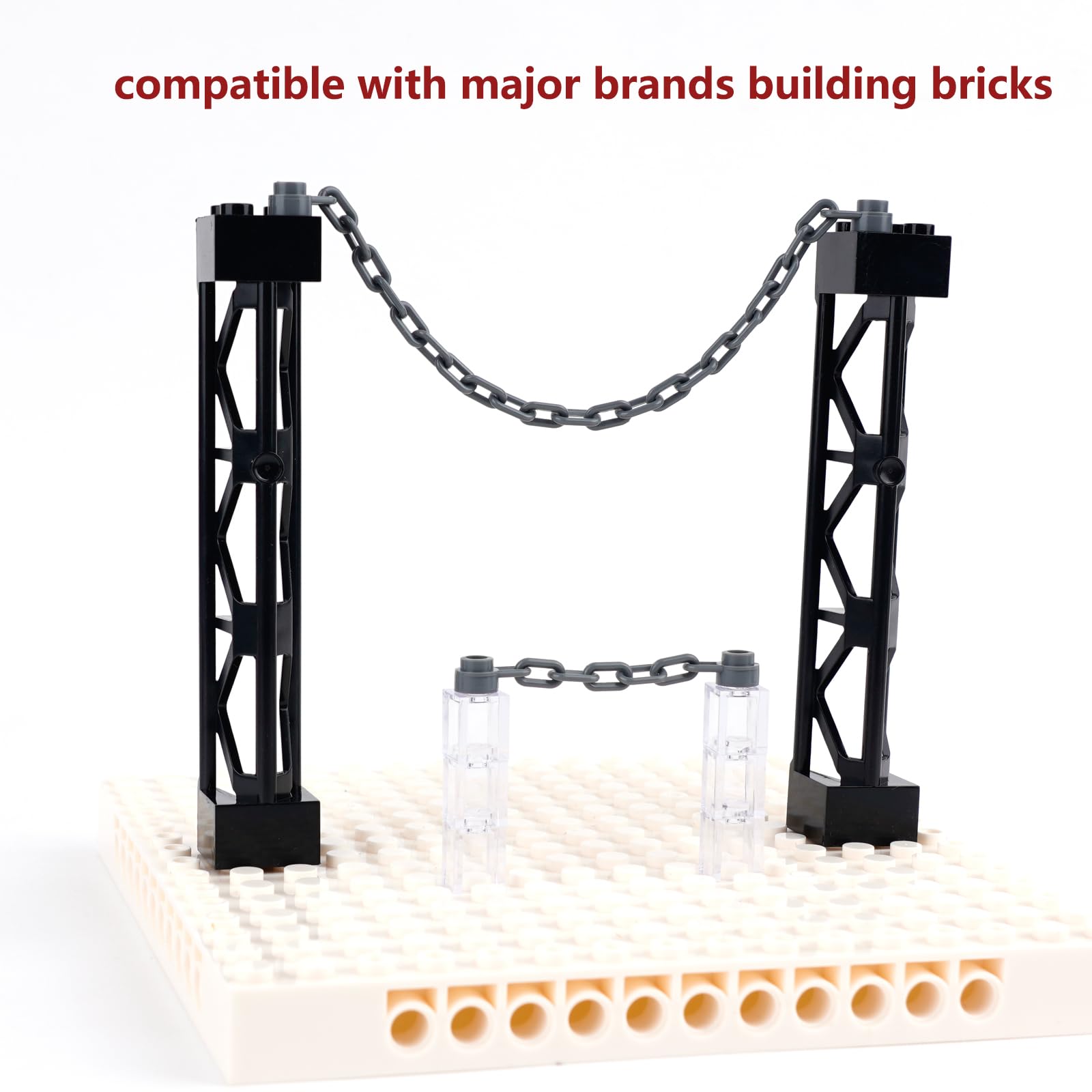WSRYLTCH chain brick compatibility demo shows seamless brick integration.