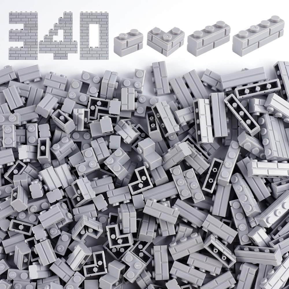 WSRYLTCH Classic Wall Bricks with textured masonry for realistic city walls.