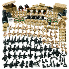 WSRYLTCH military weapons pack contents for imaginative play and display.