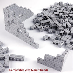 WSRYLTCH Right-angle pieces create corners, gates, and architectural features.