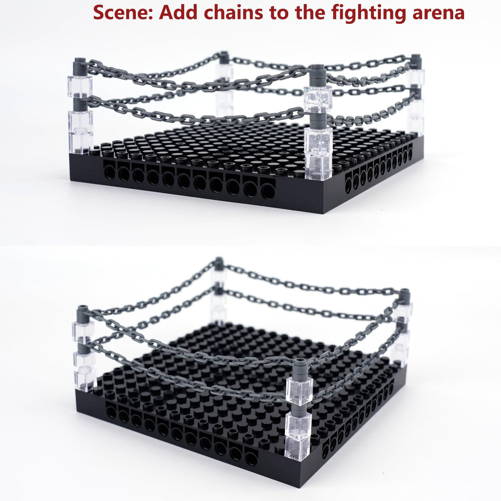 WSRYLTCH tough links highlight rigid joints that resist popping.