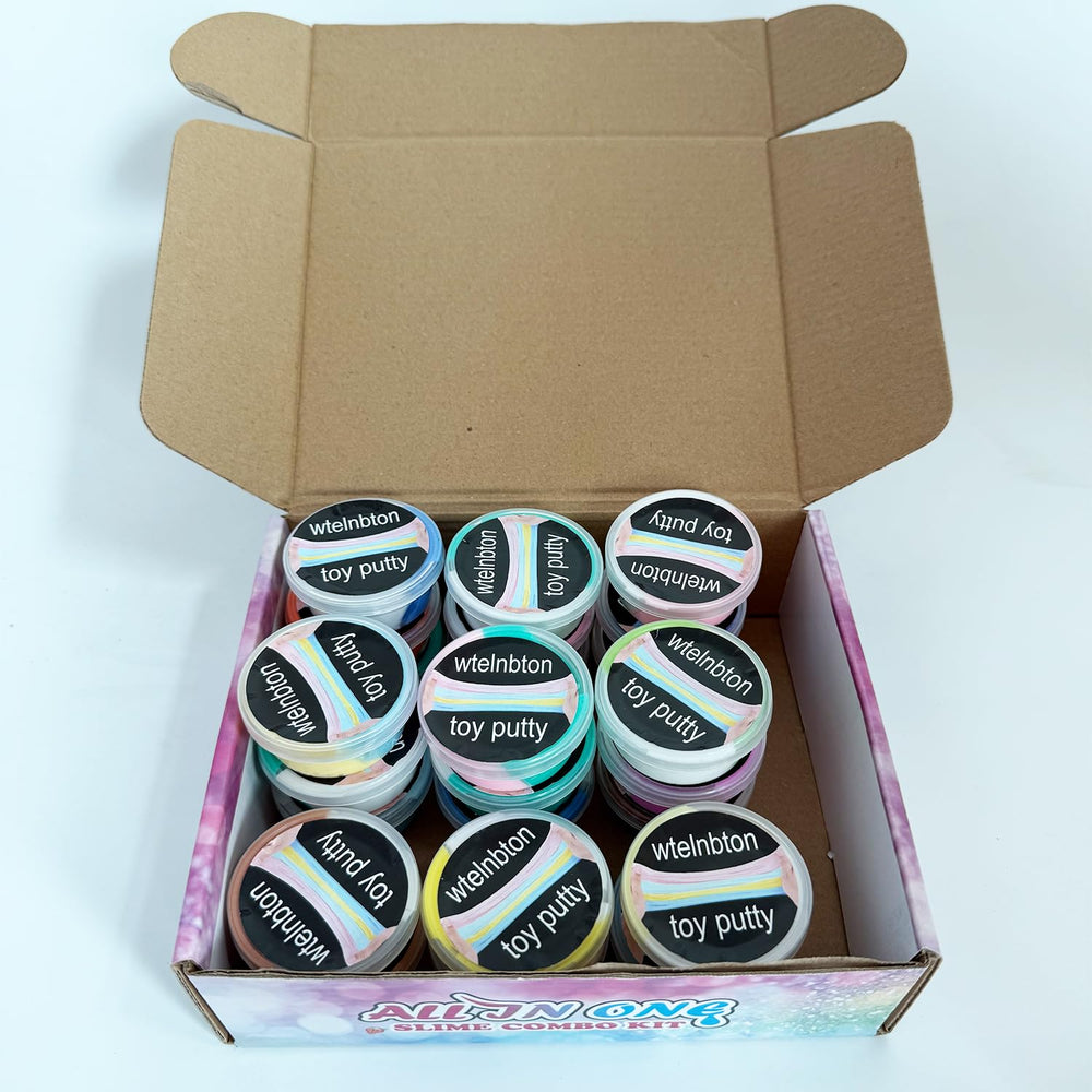 wtelnbton easy-to-store slime kit helps tidy up after play