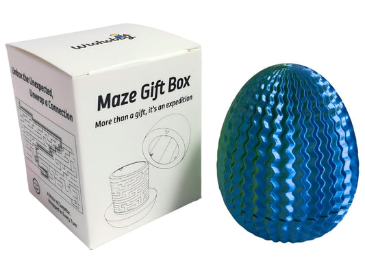 Wtohobby Mystery Egg Maze open reveals hidden chamber for cash gifts