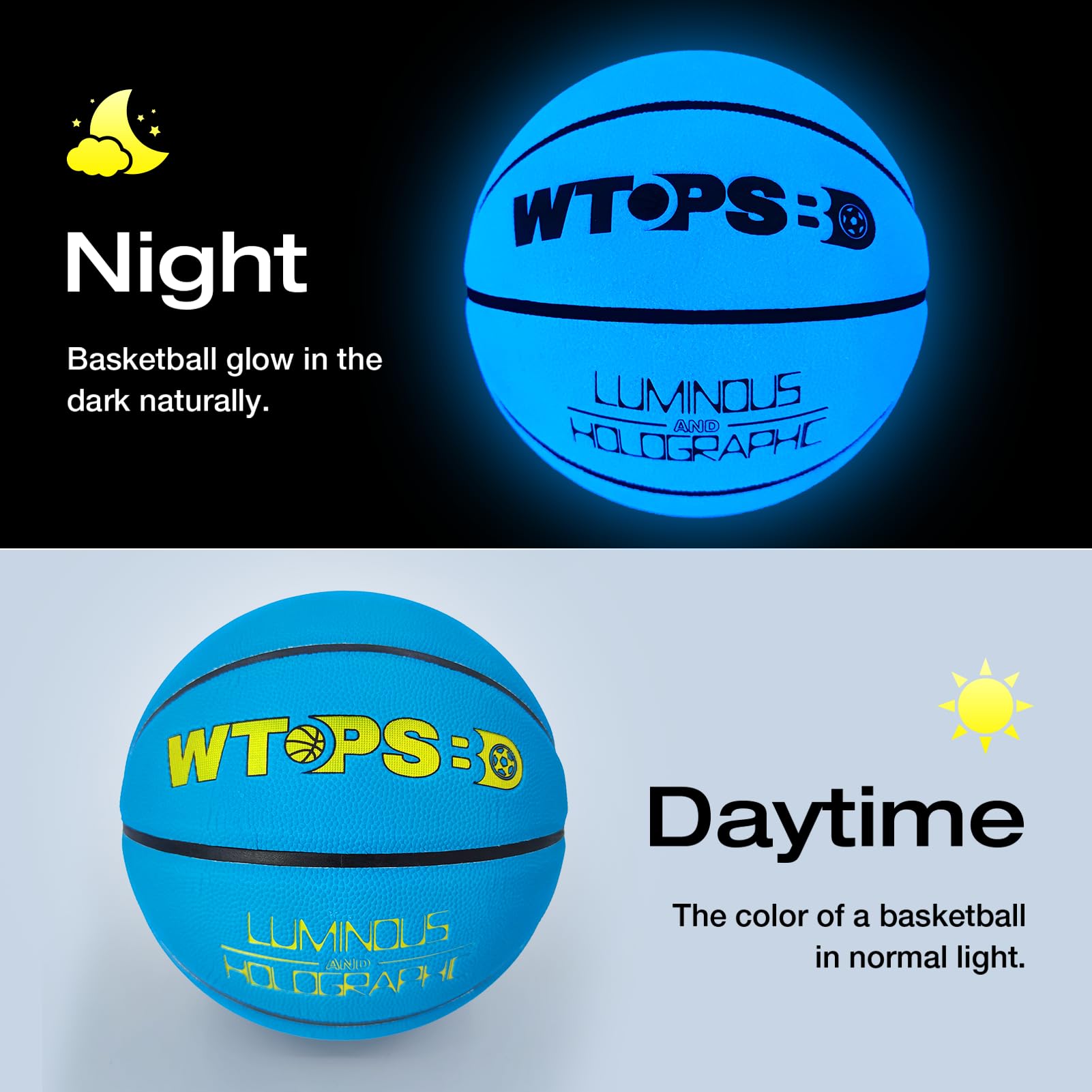 WTOPSBO pump and bag accompanying the basketball for easy setup