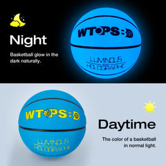 WTOPSBO pump and bag accompanying the basketball for easy setup