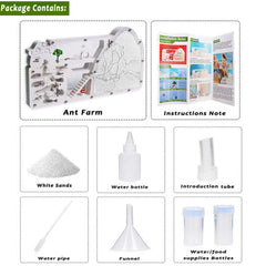 Wtsyant Ant Farm Castle emphasizes ventilation holes for air flow and containment.