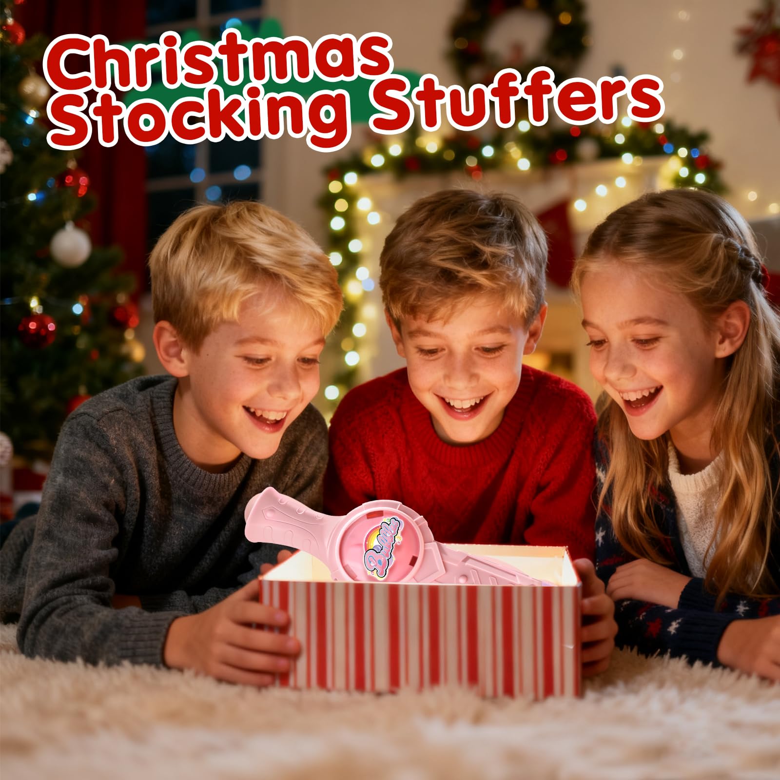 WTUST fog bubble wand releases smoke-filled bubbles for captivating scenes.