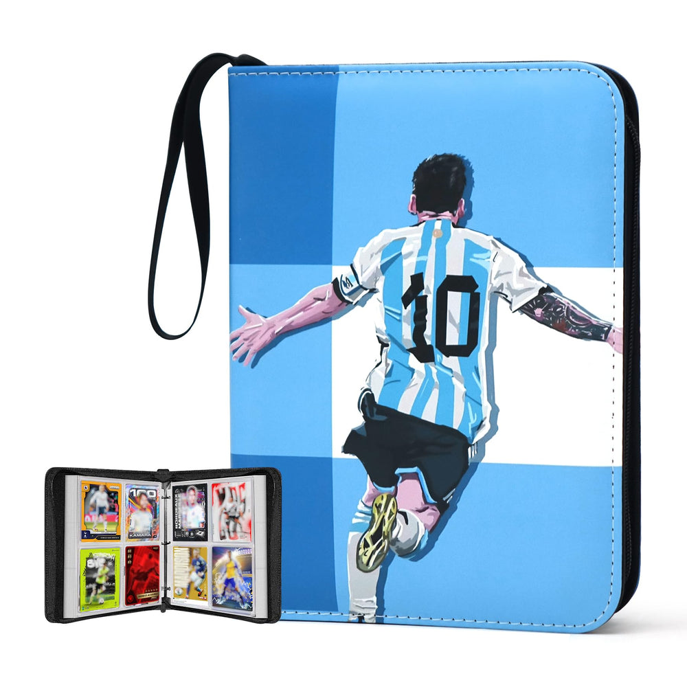 WTVIDAS 400-pocket binder cover protecting cards from dust