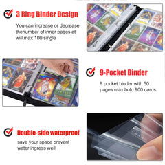 WTVIDAS 50-page removable sheets allow flexible storage expansion.