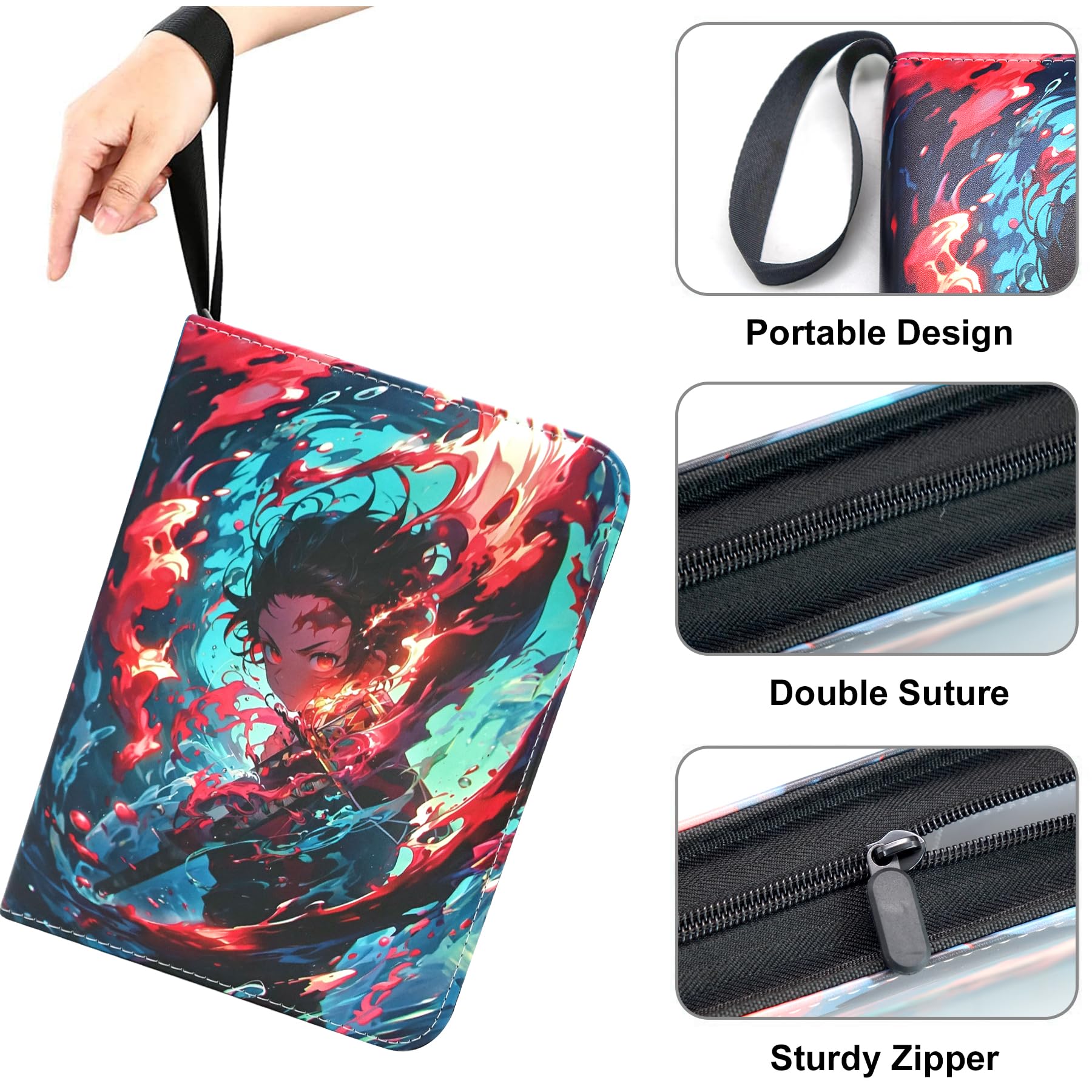 Wtvidas waterproof PU cover protects cards from dust and moisture