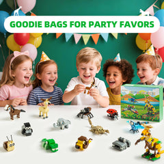 WuNian rabbit building blocks set promotes dexterity and cooperative play.