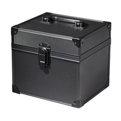 Aluminum frame with durable handle for easy travel.