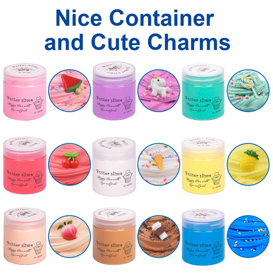 WUHUANIU cherry slime with sweet scent ideal for stress-free fun.