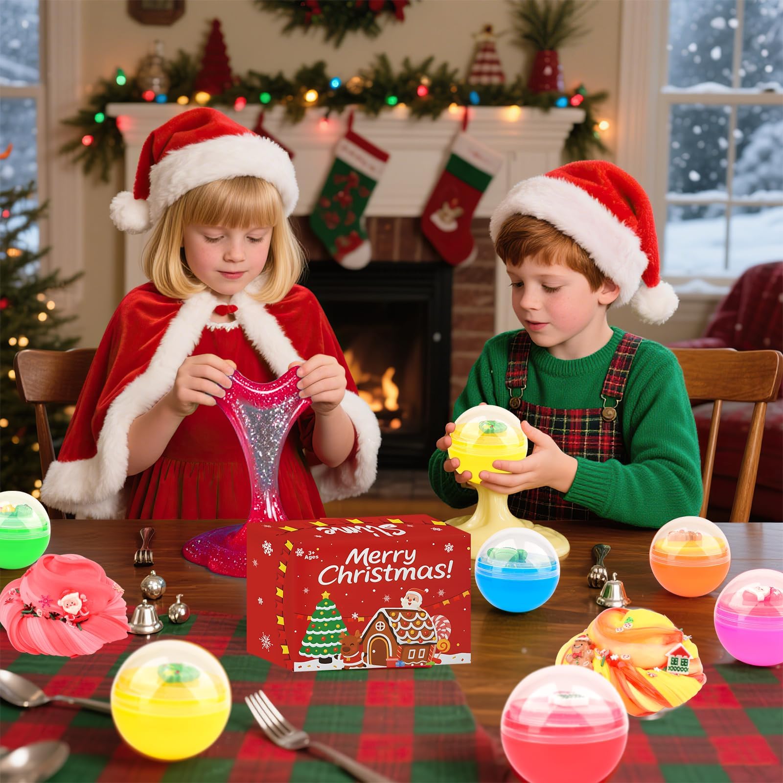 WUJYLY reusable ball container keeps slime tidy for repeated fun