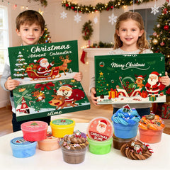 WUJYLY Slime Kit scented colors enhance sensory appeal during holiday crafts