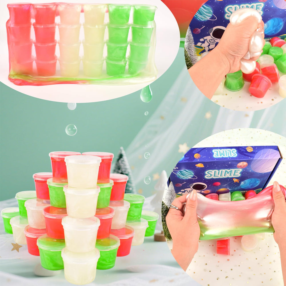 WUJYLY Galaxy Slime Christmas stocking stuffers and seasonal gifts