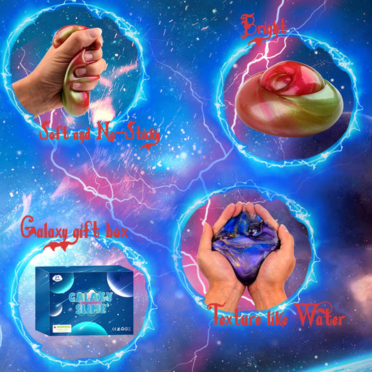WUJYLY Galaxy Slime Party Favors provide fun take-home gifts for celebrations.