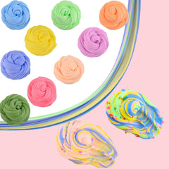 WUJYLY slime kit with charms highlighting vibrant color options and play possibilities