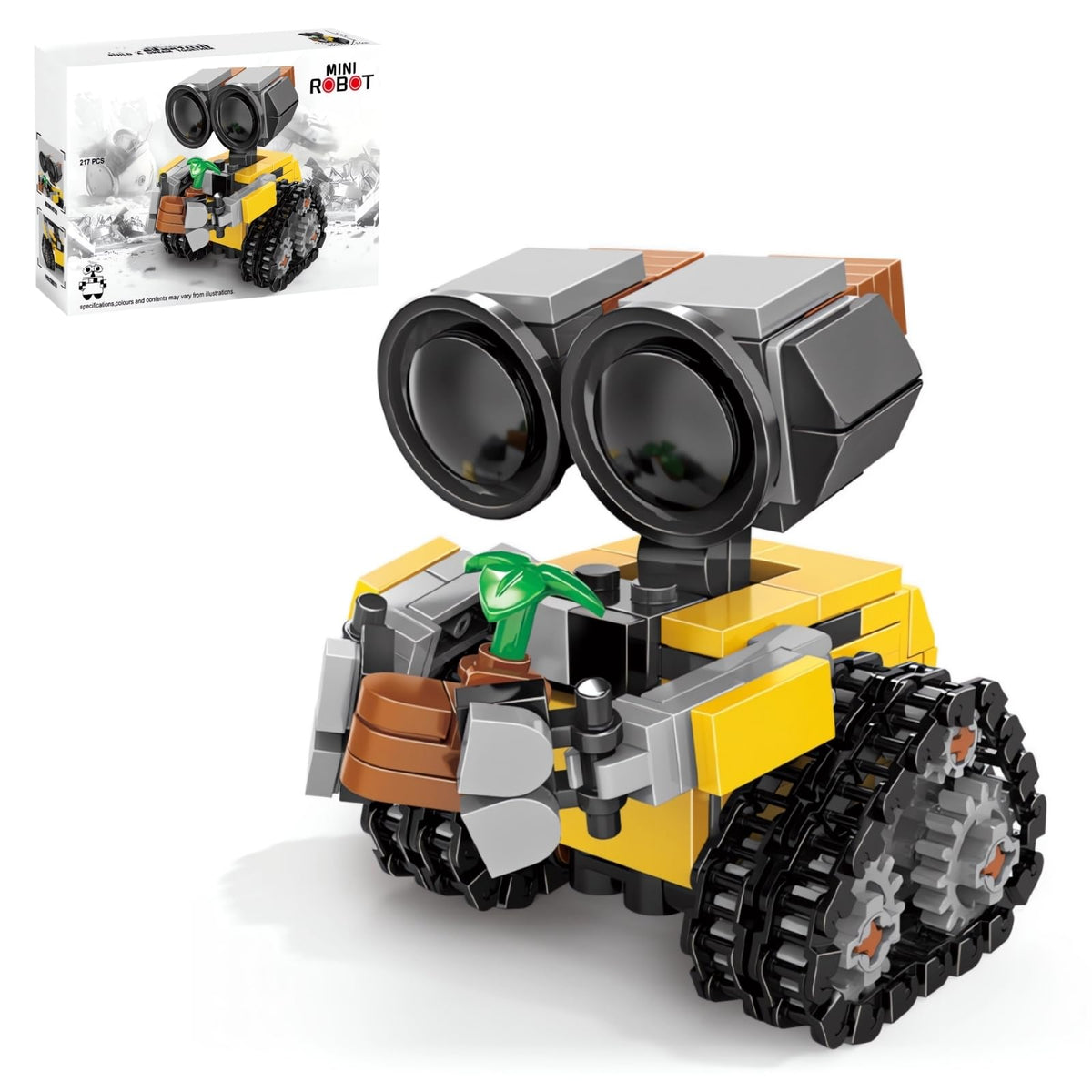 WULOBOOI box-front showing the 217-piece kit for STEM play and curiosity