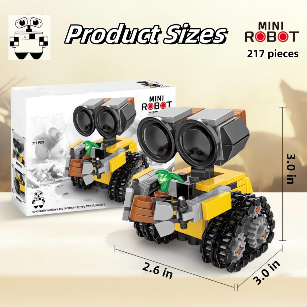 WULOBOOI plant display attachment on the robot for decor