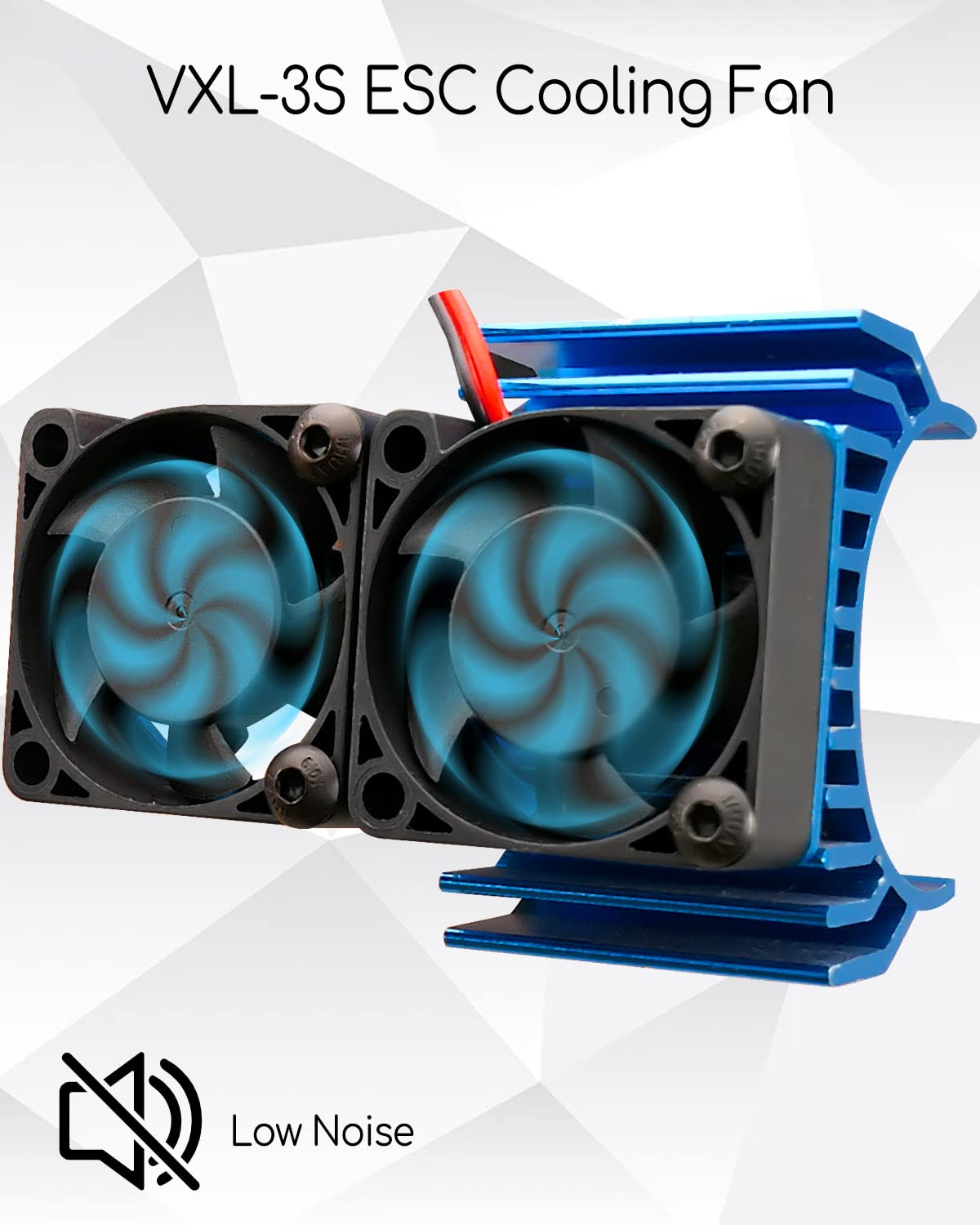 WUMZIJ VXL-3s IP44 waterproof cooling fans withstand splashes during outdoor use