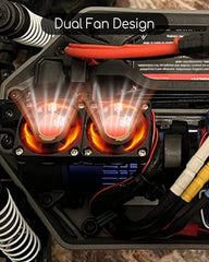 WUMZIJ VXL-3s motor cooling fan blue improves motor temperature during long sessions