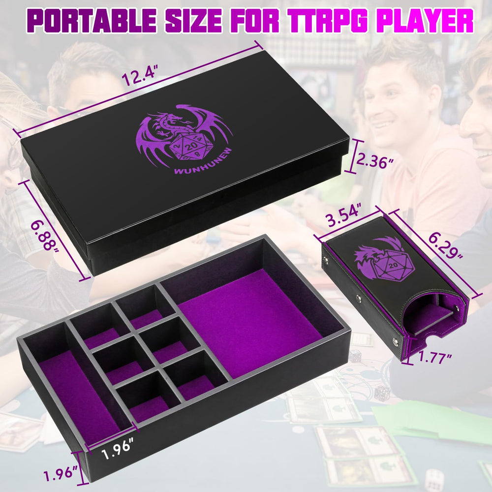 Wunhunew tabletop RPG kit ready for travel and play.