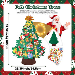 Wupsaoe 33 colorful ornaments for interactive decorating and color recognition