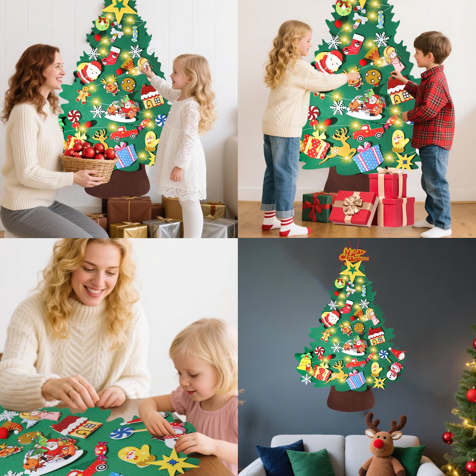 Wupsaoe soft non-toxic felt safe for toddlers 18 months and up