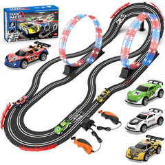 Wupuaait overpass circle loop for thrilling two-player racing at home.