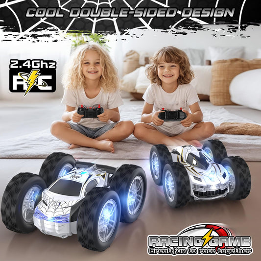 Wupuaait RC car powered by dual motors for strong grip across terrains