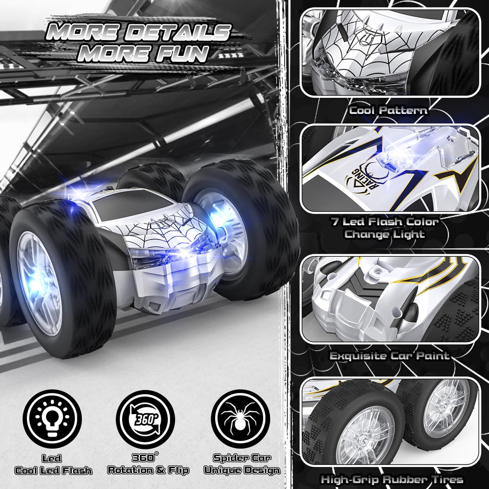 Wupuaait RC car with LED lights for exciting night racing