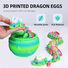 WUQIREN colorful egg pattern enhances visual appeal for display or interactive storytelling