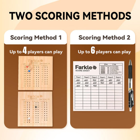 WUQIREN embedded scoring instructions offer fast reference during play