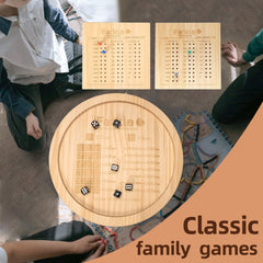 WUQIREN 50-page score sheets to organize ongoing Farkle sessions.