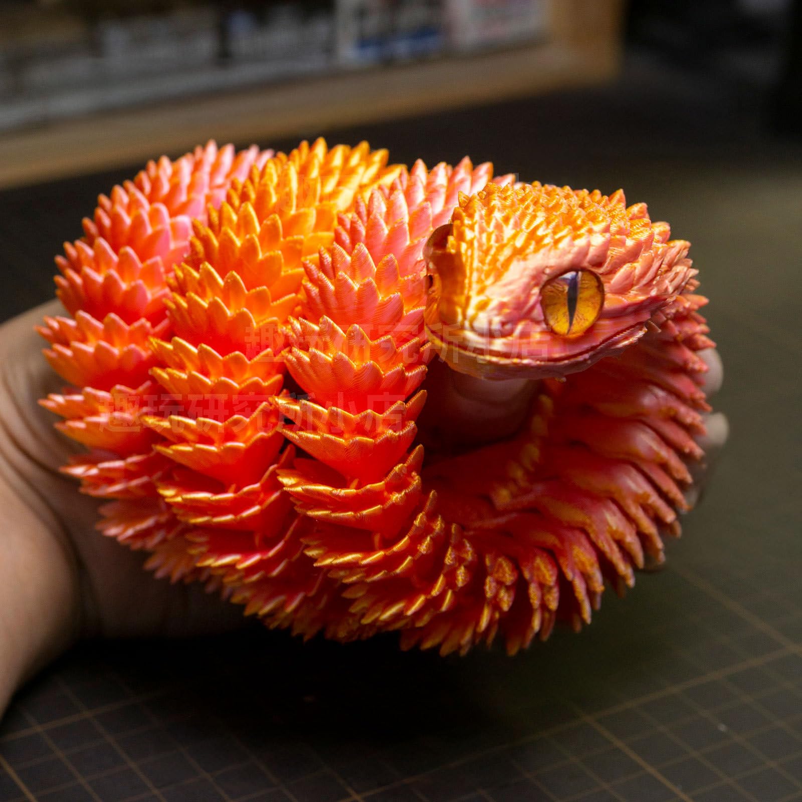 WUQIREN snake as collectible art piece for reptile enthusiasts.