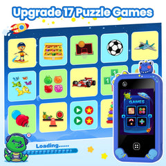 Wuszhor Kids Smart Phone learning games interface and icons