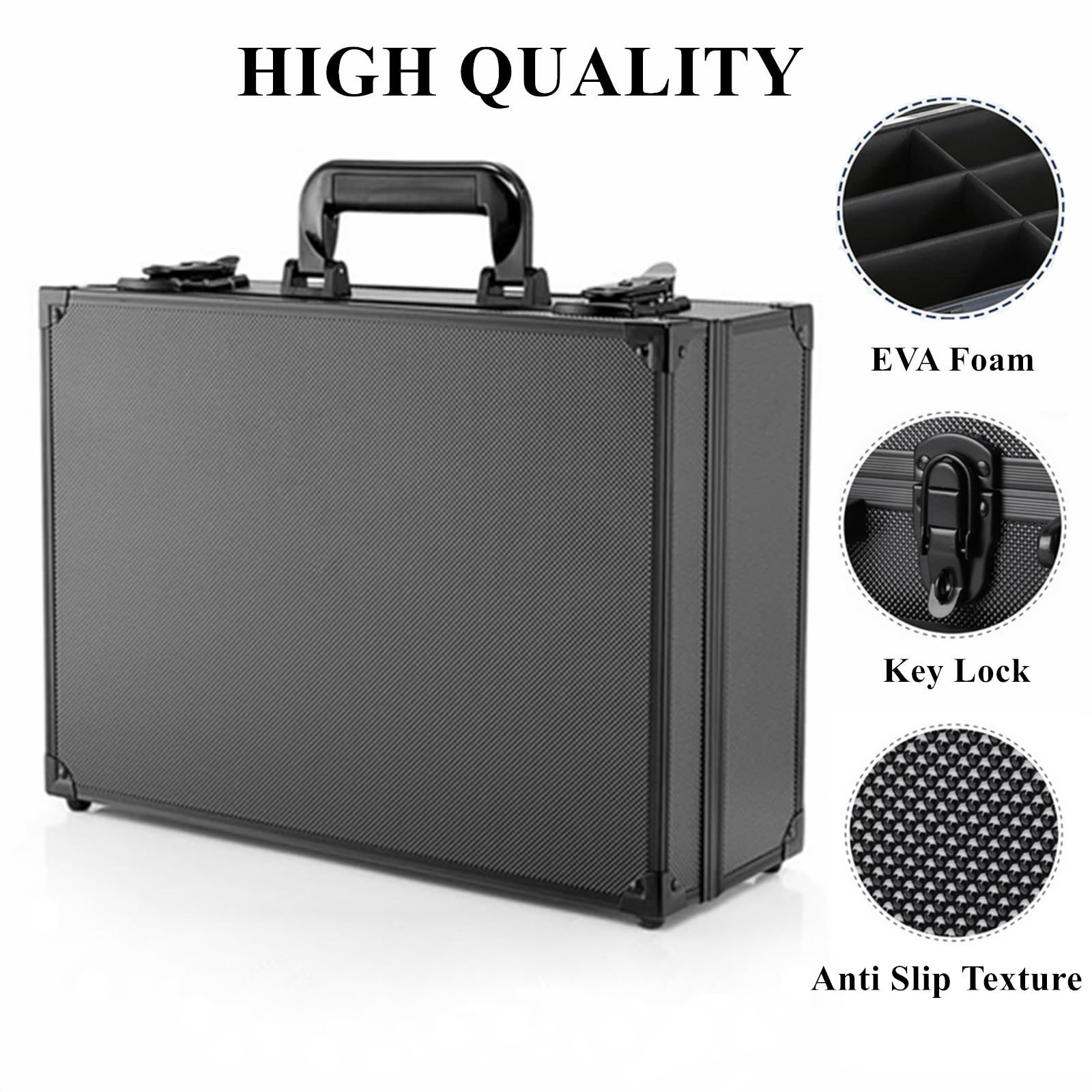 WUTONMU Toploaders Storage Box reinforced corners for extra protection
